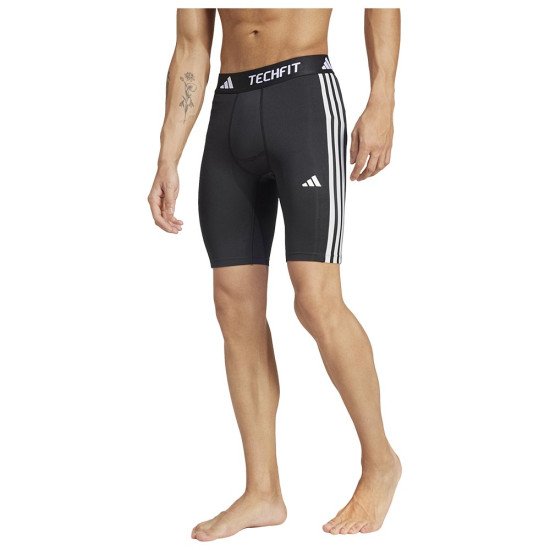 Adidas Ανδρικό κολάν Techfit 3-Stripes Short Tights Adidas Ανδρικό κολάν Techfit 3-Stripes Short Tights